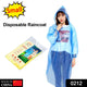 Disposable Emergency Raincoat for Kids & Adults
