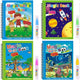 Magic Water Coloring Book with Reusable Water Pen for Kids