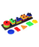 Montessori Shape Sorting & Stacking Toy for Kids